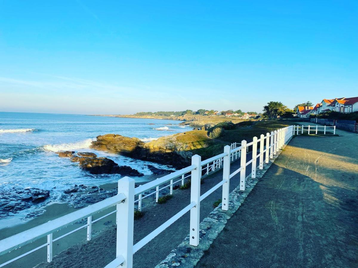 Préfailles Appartement A 1 Pas De La Plage, Ambiance Boheme Naturel المظهر الخارجي الصورة